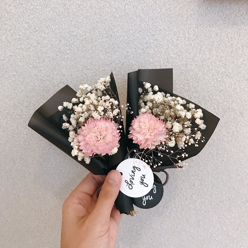 {BUSYBEE} Art Mother's Day Carnation dried palm into a single bundle containing packaging bouquets - Plants - Plants & Flowers 