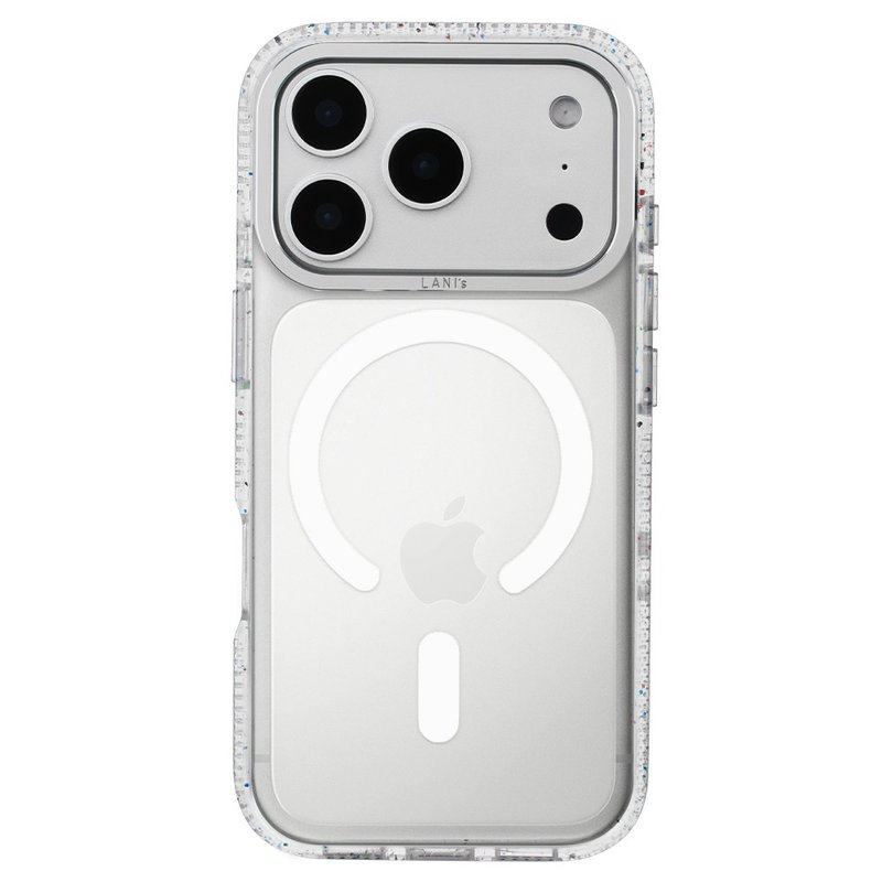 TAG Clear Tough Drop-Proof Phone Case with Translucent Color Frame for iPhone 17 16 15 14 Pro Max - Phone Cases - Eco-Friendly Materials Transparent