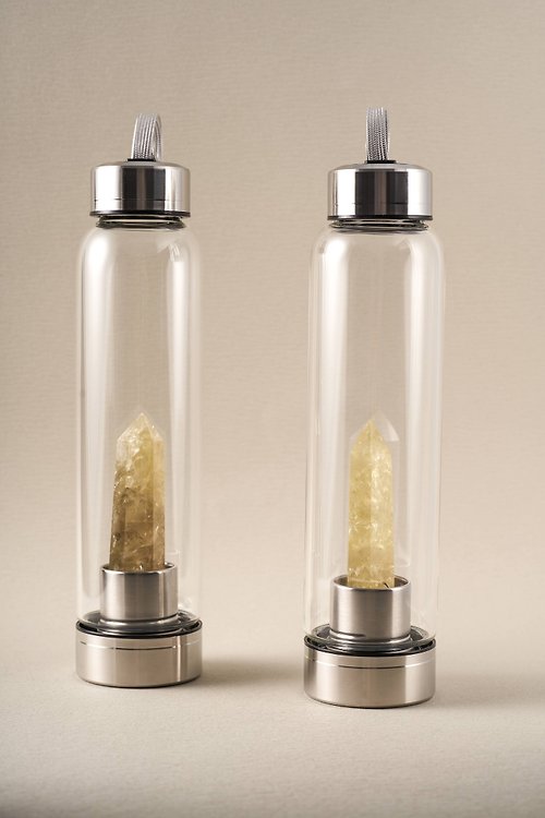 華光-藏晶閣🔮 華光-藏晶閣| 天然水晶柱能量水瓶 | 完整水晶柱