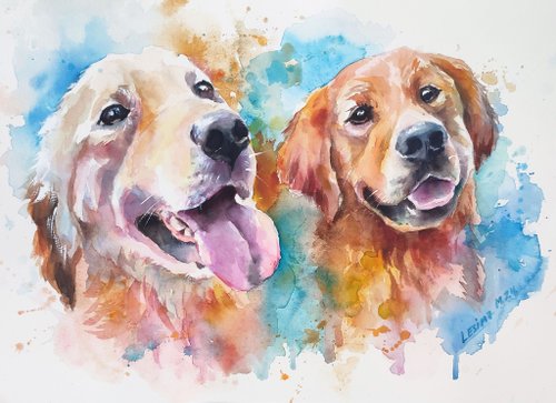 犬 コリー犬 水墨画 水彩画 色紙絵 アート 絵画 木製額縁 額装 美術 芸術 犬 コリー犬 水墨画 水彩画 色紙絵 アート 絵画 木製額縁 額装