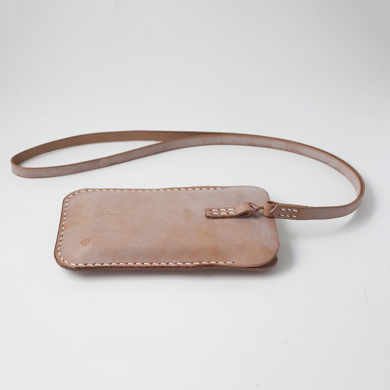 SEANCHY Genuine hand stitch Leather camera wrist strap - Other - Genuine Leather Brown