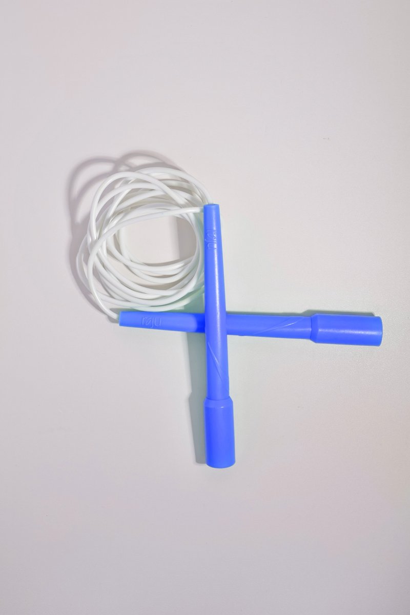 【J3】跳繩 速度繩 3米 (長柄-鈷靛藍) - 運動/健身器材 - 塑膠 藍色