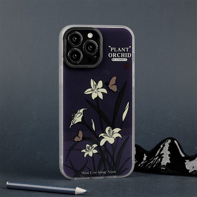 Orchid iPhone Case - เคส/ซองมือถือ - วัสดุอื่นๆ 