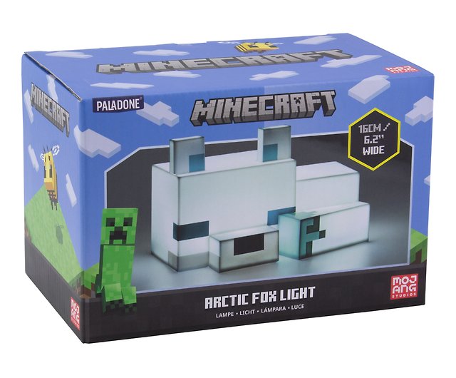 Officially Licensed Minecraft Arctic Fox Light, Bedroom Décor Desk Lamp - Shop paladone-hk -