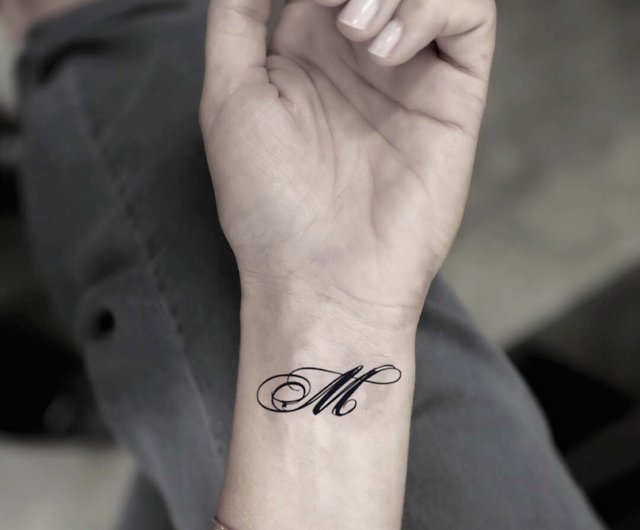 letter m designs for tattoos