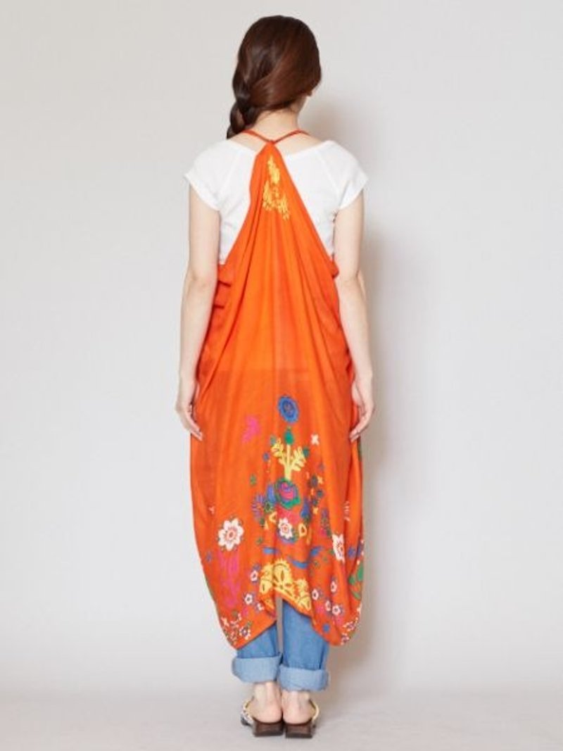 【Pre-order】 ☼ Mexican flower blouse ☼ (three-color) - จัมพ์สูท - ผ้าไหม หลากหลายสี