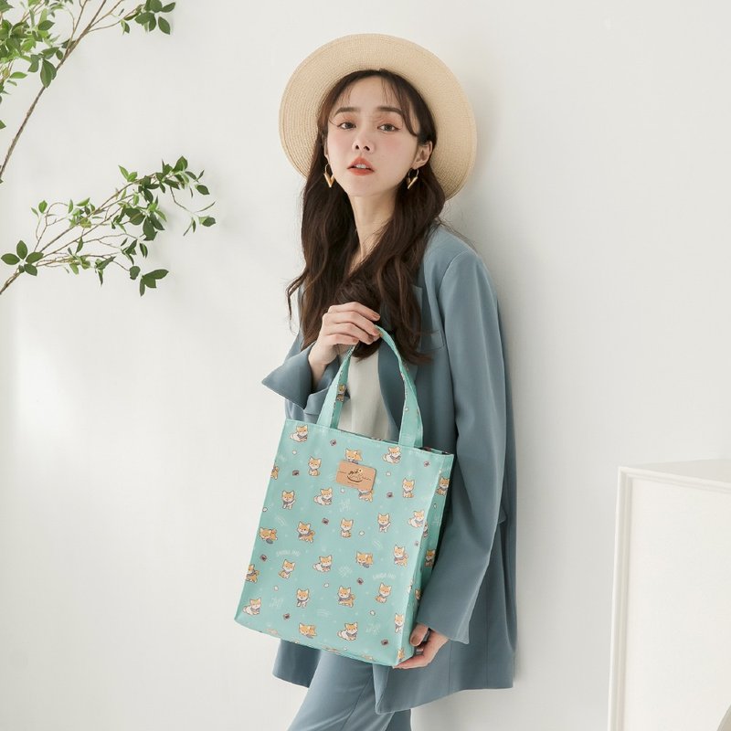 [Zouzao Xiaoba-New A4] Made in Taiwan, the new zippered portable waterproof A4 bag for storing A4 documents - Handbags & Totes - Waterproof Material 