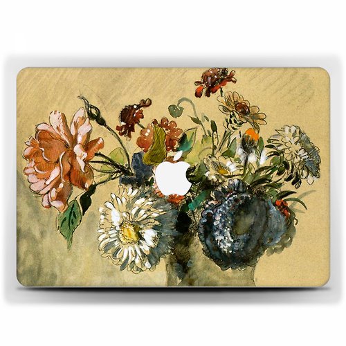 ModCases Flower MacBook case MacBook Air case MacBook Pro Retina MacBook Pro art 2258