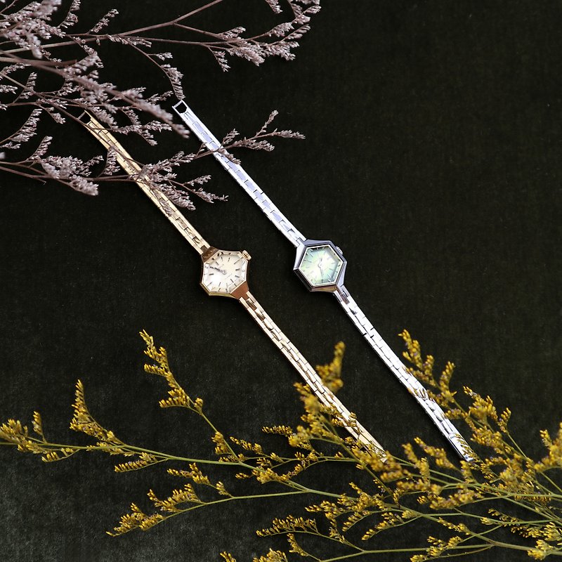 1960年代のEAGLEアドバンススイス17ジュエルハンドチェーンの動き - 腕時計 - その他の素材 