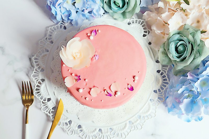 Sakura Mixed Fruit Cake 6吋 - Cake & Desserts - Fresh Ingredients 