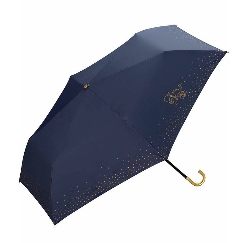 WPC x SANRIO‧Anti UV‧UPF50+‧Japan‧801-SA05 PARASOL - Navy - Umbrellas & Rain Gear - Waterproof Material Blue