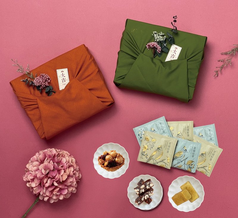 2026春節【超值免運組】雙雙大吉禮盒組(一組2盒) | 風葉鳥 - 手工餅乾 - 其他材質 多色