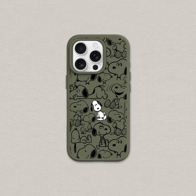 SolidSuit防摔背蓋手機殼∣Snoopy史努比/找我嗎? for iPhone - 手機殼/手機套 - 塑膠 多色