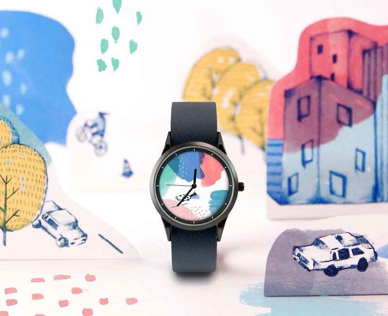 【Illustration Watch】Rainbow24 ST - นาฬิกาผู้หญิง - โลหะ หลากหลายสี