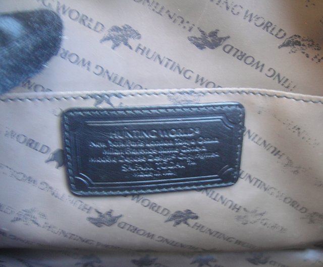 超人気ブティック WORLD OLD-TIME】HUNTING Shoulder Shop - Italy in Made Bag トップス
