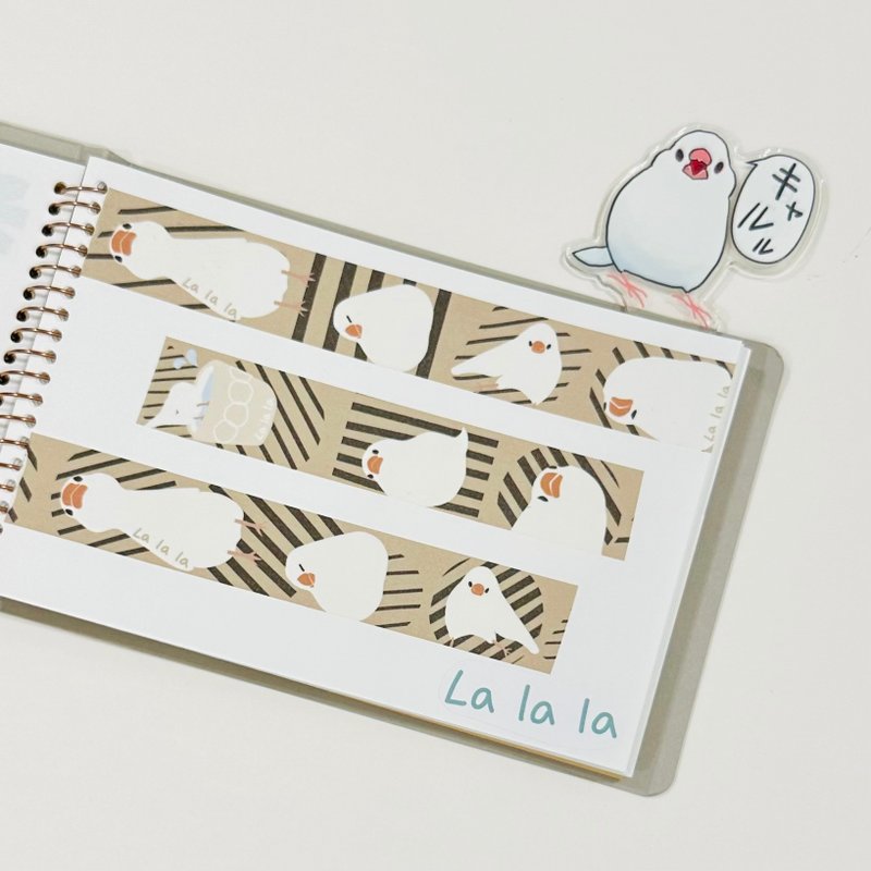 Exclusive fabric design—OLAF limited edition paper tape/sticker set - มาสกิ้งเทป - กระดาษ 