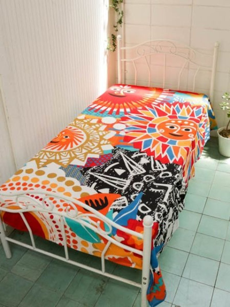預購中  太陽的聚會布料 (三色) ISAP7356 - 擺飾/家飾品 - 棉．麻 多色