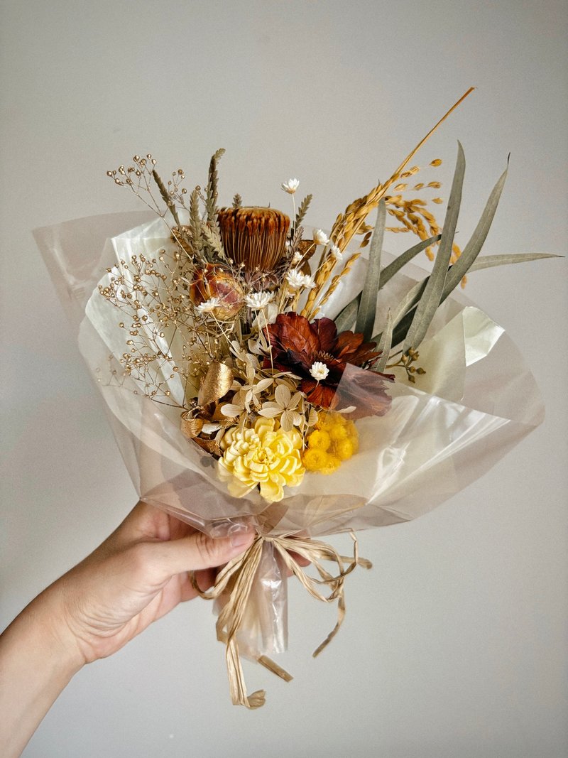 一眼心動永生乾燥小花束 24小時出貨∣情人節.生日禮物 - 擺飾/家飾品 - 植物．花 透明