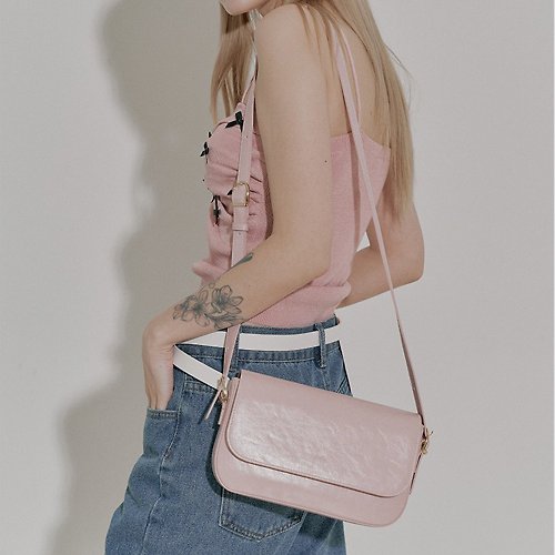 Jolly 韓國 BREE BAG | 粉紅色 | 腋下袋 | 側背包 斜孭袋