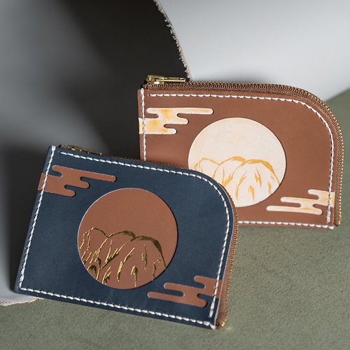 The Lederer 獅子山拉鏈零錢包 | 手縫皮革材料包 | BSP181