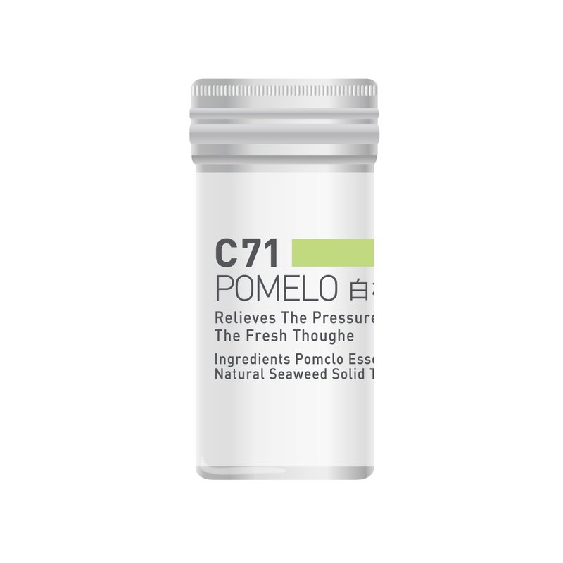 Fragrance core-C71 white pomelo - น้ำหอม - วัสดุอื่นๆ สีเงิน