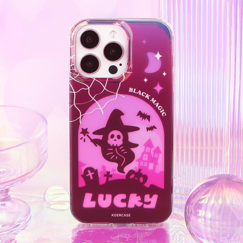 雷電幸運星lucky 小幽靈  iPhone 手機殼 - 手機殼/手機套 - 其他材質 