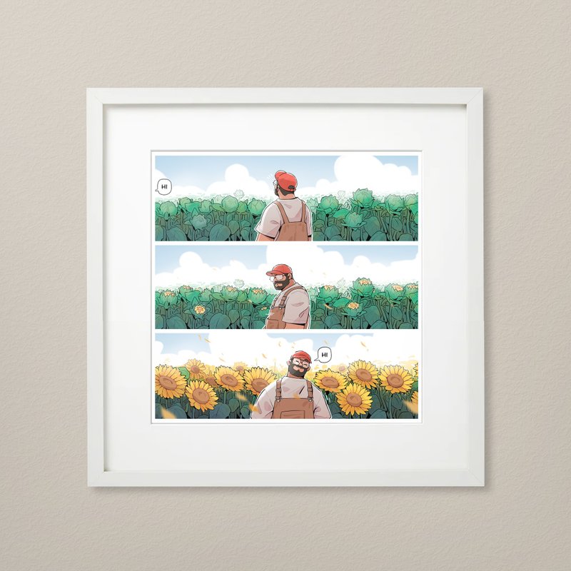 You are my sun(flower) Poster - Posters - Paper 