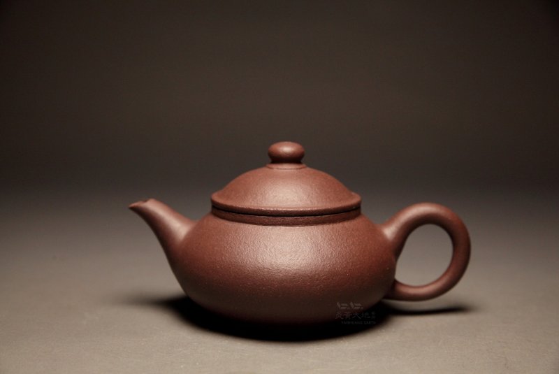 【鶯歌工藝製壺】炎黃大地藝術 龍山堂  四號深井底槽清150cc R5 - 茶壺/茶杯/茶具 - 陶 紅色