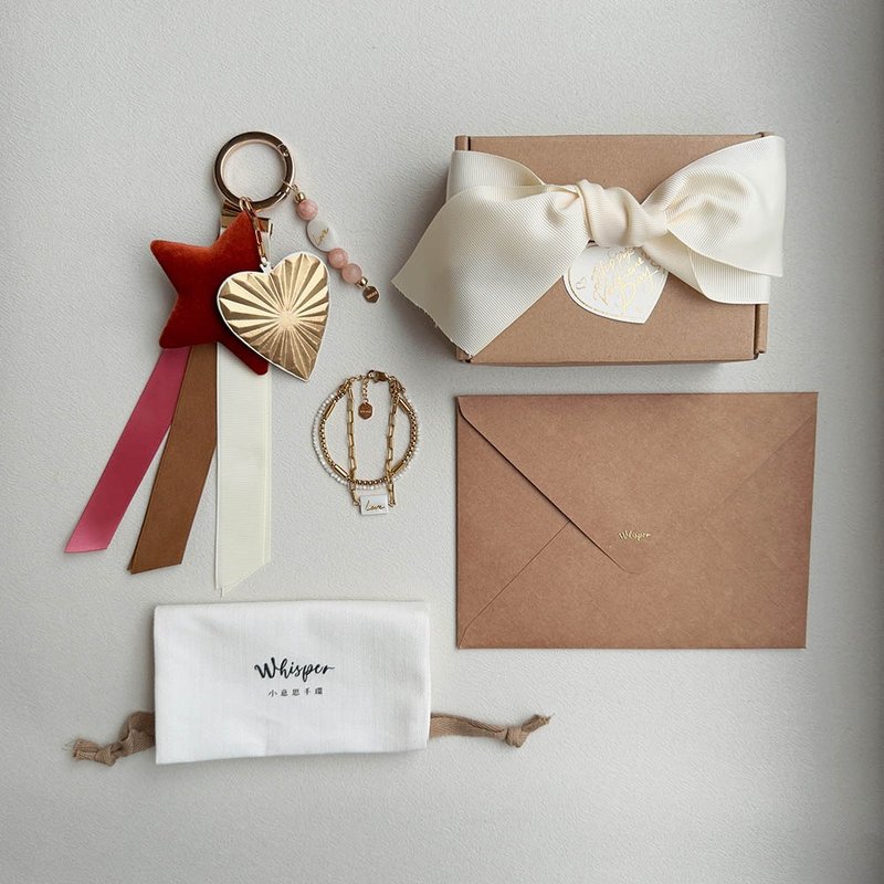 Eternal Love: Gold Heart Gift Box - Charms - Other Materials 