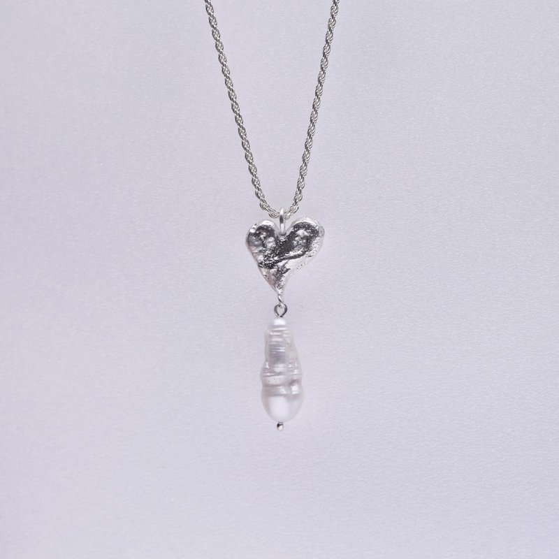 Heartwell necklace - 項鍊 - 純銀 