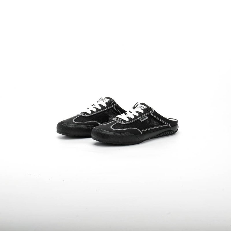 DAFU | Dailys Black Slipper - 其他 - 棉．麻 黑色