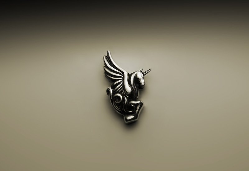 Unicorn Wings Earrings - Earrings & Clip-ons - Other Metals Silver