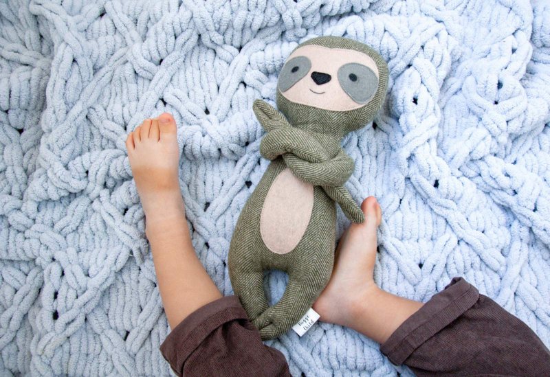 Natural stuffed toys, Baby toys,Kids toys, Animal toys, Soft animal, Doll animal - 寶寶/兒童玩具/玩偶 - 環保材質 綠色