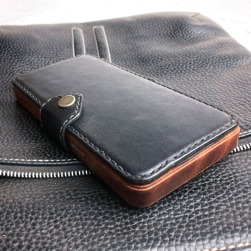 [Option] Additional order for 6inch smartphone wooden case leather cover - Other - Genuine Leather 