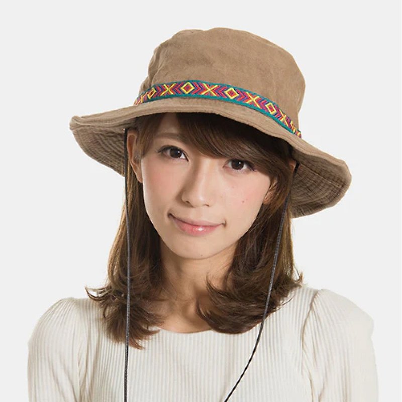 (XL) Clef Adventure 漁夫帽 - 帽子 - 棉．麻 多色