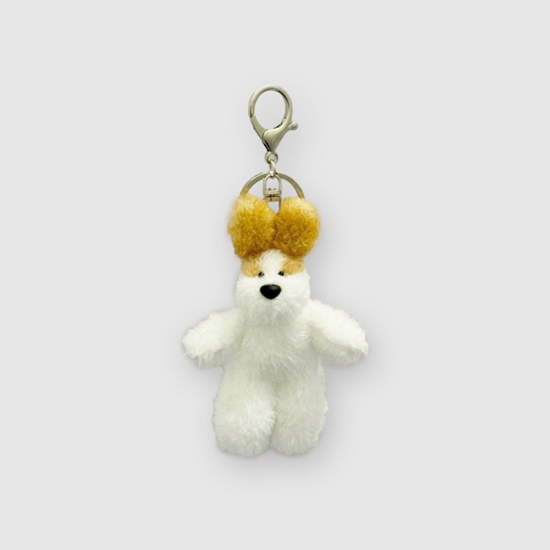 Dog-beige mix PIPI keyring 2 - Keychains - Acrylic Khaki