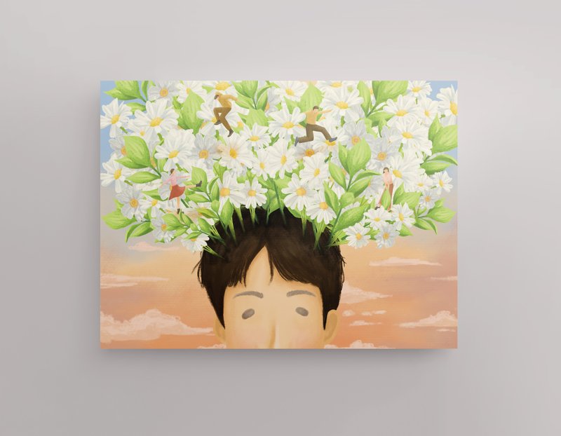 掛畫(含掛繩) / 07 - 人本來就是一種麻煩的生物 - 海報/掛畫/掛布 - 紙 多色