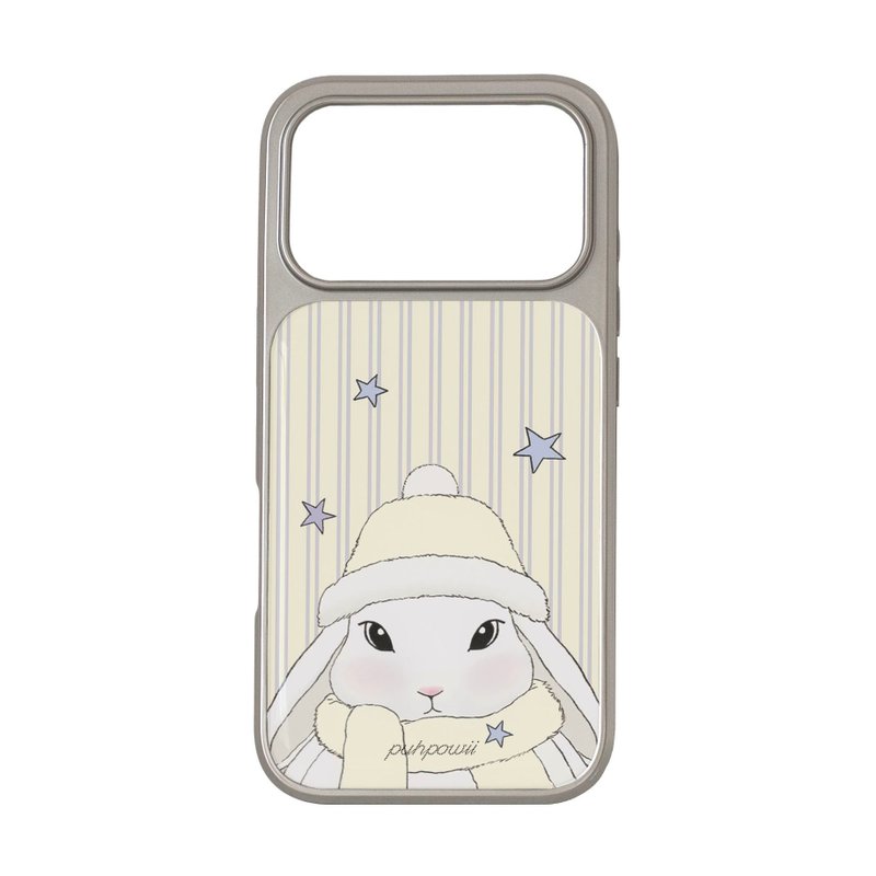 雪人：近看(檸檬黃) 銀色 Phone Case - 手機殼/手機套 - 其他材質 黃色
