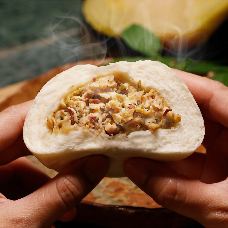 【Steam House】Chicken Buns with Sauerkraut and Sauerkraut | 3pcs/bag - อาหารคาวทานเล่น - อาหารสด 