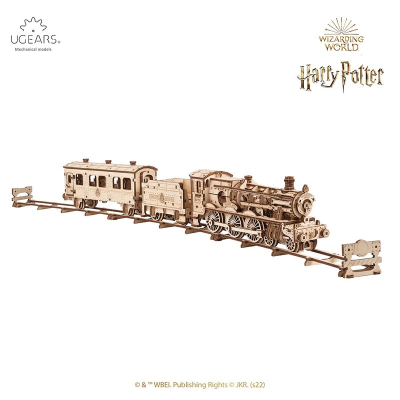 /Ugears/ 哈利波特 /霍格華茲特快車 - 科技小物 - 木頭 