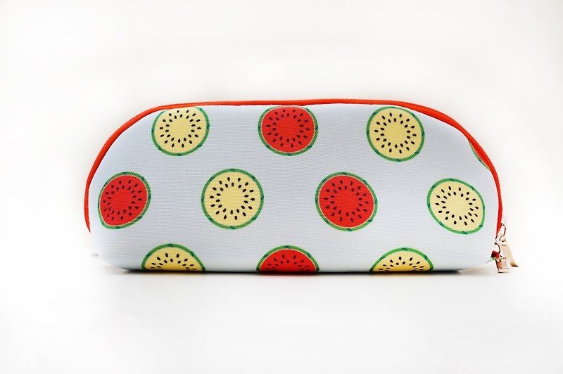 Cosmetic bag, pencil case, pencil case, school supplies, stationery, travel storage-watermelon brother printing - Pencil Cases - Polyester Multicolor