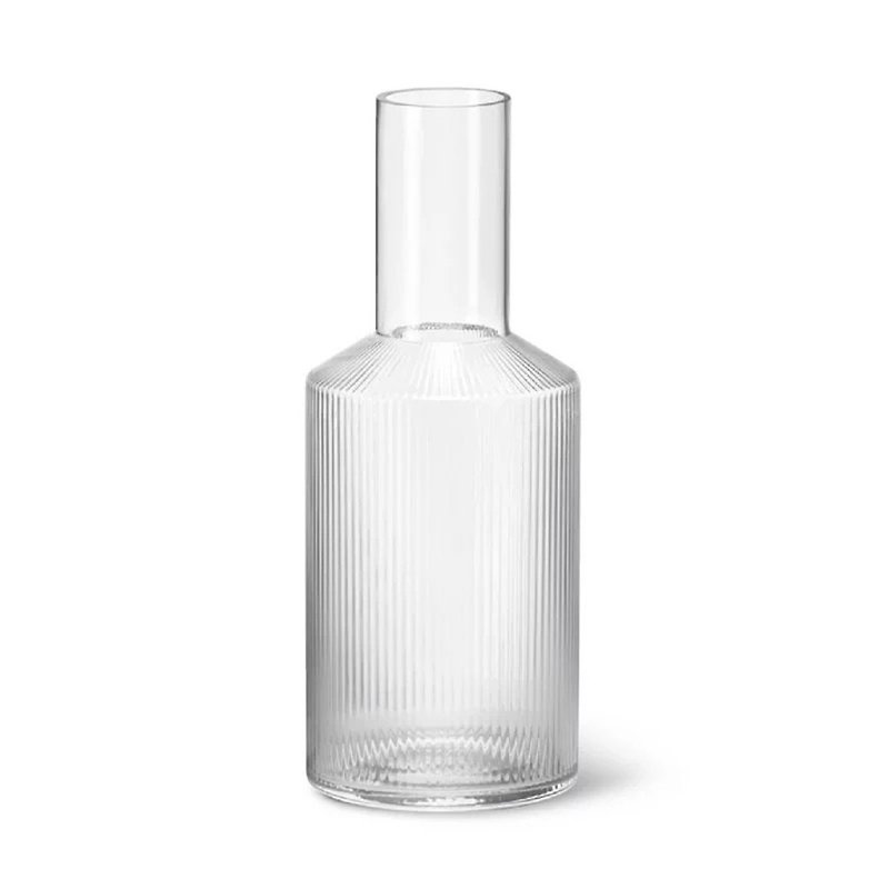 Ripples / water bottle - Coffee Pots & Accessories - Glass Transparent