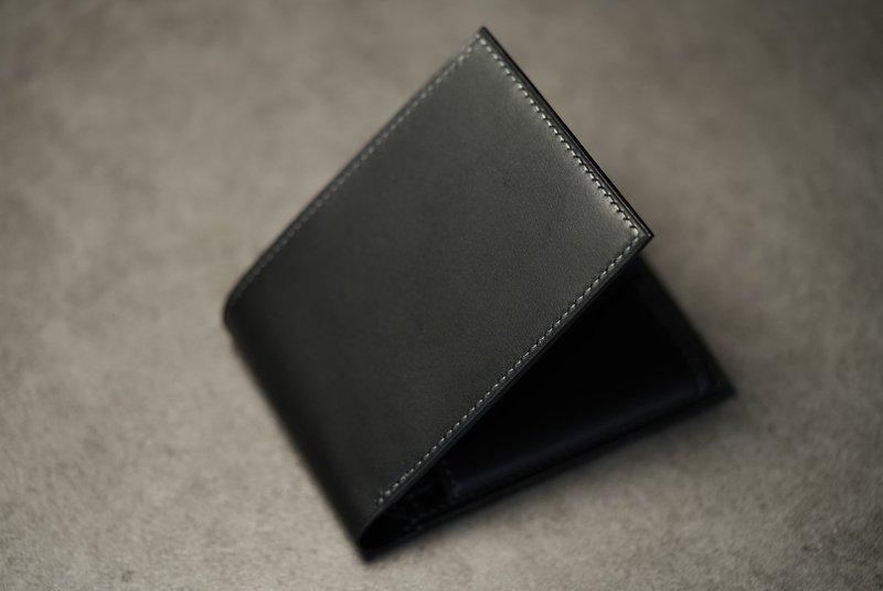 Herry Hsieh - Bifold  Coin Short Wallet - Wallets - Genuine Leather 