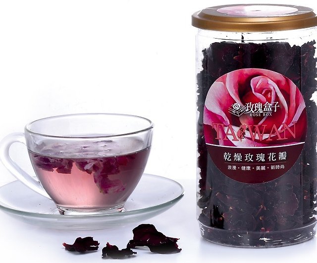 乾燥したバラの花びら ショップ Lishan お茶 Pinkoi