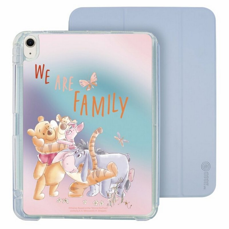 迪士尼 小熊維尼 iPad Air 11/pro13可拆式防摔透明筆槽摺套ipad - 平板/電腦保護殼/保護貼 - 塑膠 多色