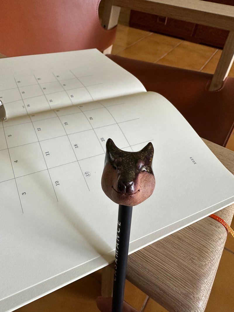 柴犬陪你唸書 - 其他 - 陶 咖啡色