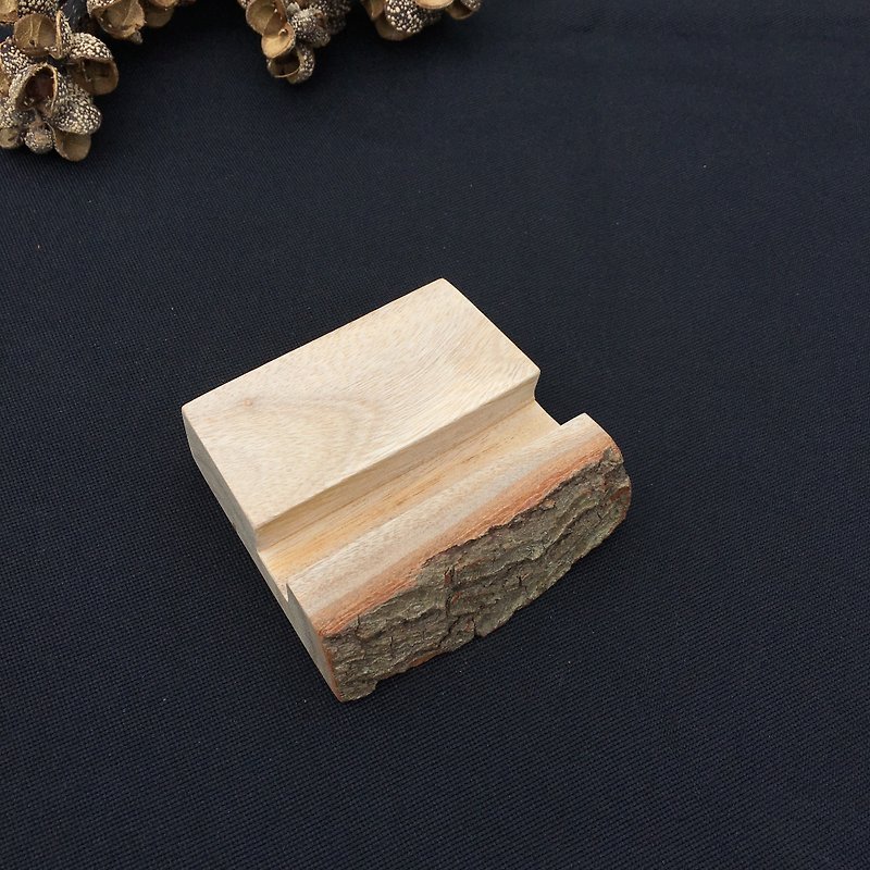 Name Card  Mobile Stand-Taiwan Camphor Wood [S/S] D - Items for Display - Wood 
