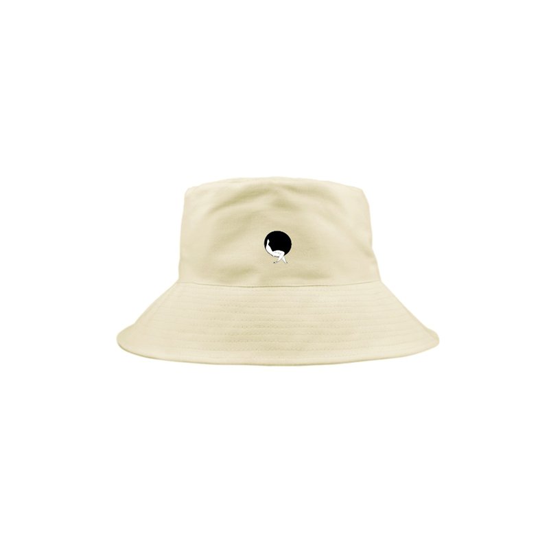rest bucket hat - Hats & Caps - Cotton & Hemp White