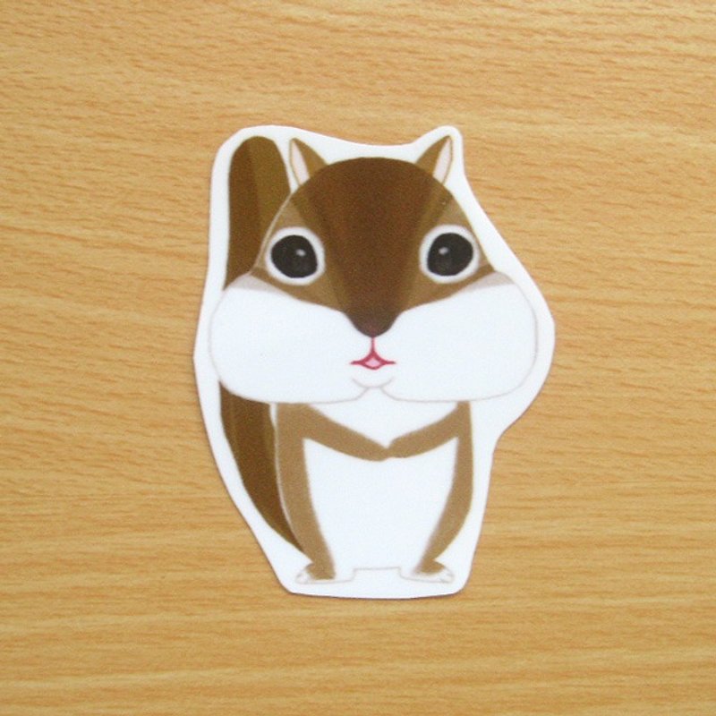 Squirrel Waterproof Sticker - สติกเกอร์ - กระดาษ 
