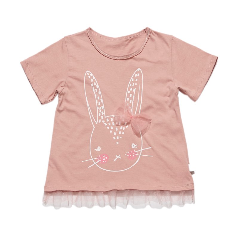 ★ ★ natural comfort good Meng pink bunny T_ - Other - Cotton & Hemp 